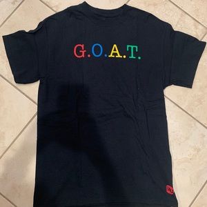 Tilly’s shirt G.O.A.T